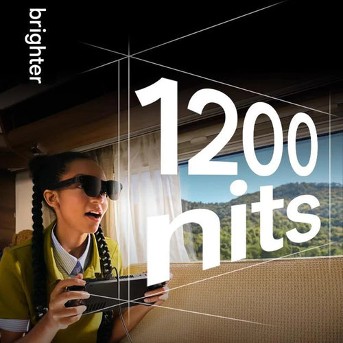 AR Smart Glasses With 135" HD Screen For Gaming