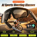AI Sports Camera Glasses With 4K Video & Voice Control
